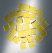Krakelovaná mozaika 30x10mm - žlutá