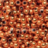 Deko-perličky 4mm, 1100ks - oranžové