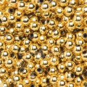 Deko-perličky 4mm, 1100ks - zlaté