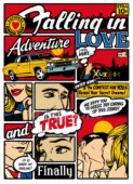 Filc s potiskem 50x70 - Komiks - Adventure