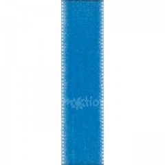 Sametová stuha šíře 1cm, 2m - modrá