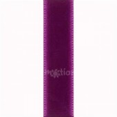 Sametová stuha šíře 1cm, 2m - purpur (tmavě fialová)