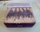 Décu papír rýžový 48x33cm - Provence - levandule