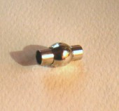 Magnet. zapínání rhodium, průměr 4mm