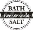 Dřevěné razítko Homemade BATH SALT