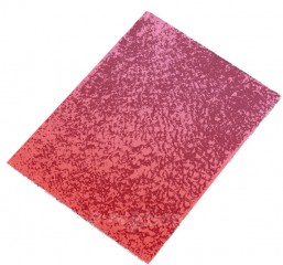 Krakelovaná mozaika plát 20x15cm - zářivá červená