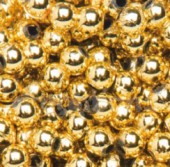 Deko-perličky 6mm, 650ks - zlaté