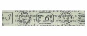 Washi páska 1cm x 10m - Poštovní razítka