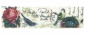 Washi páska 3cm x 5m - Pohlednice s ptáčky