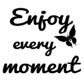Reliéfní podložka: Enjoy every moment